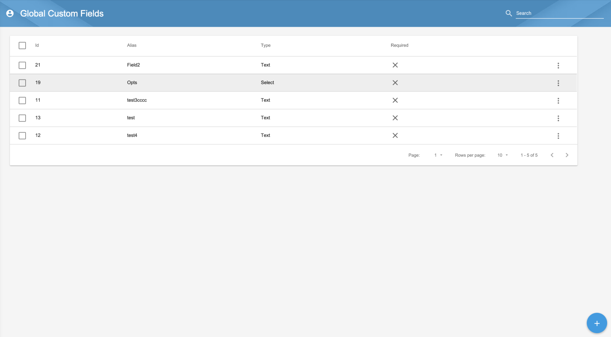 Global Custom Fields – XCALLY Help Desk